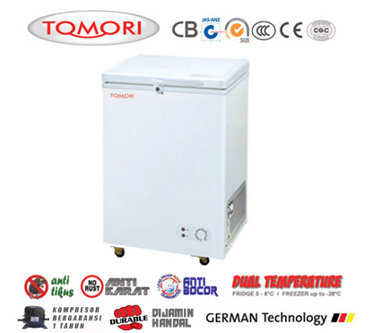 Tomori Solid Door Chest Freezer SD108
